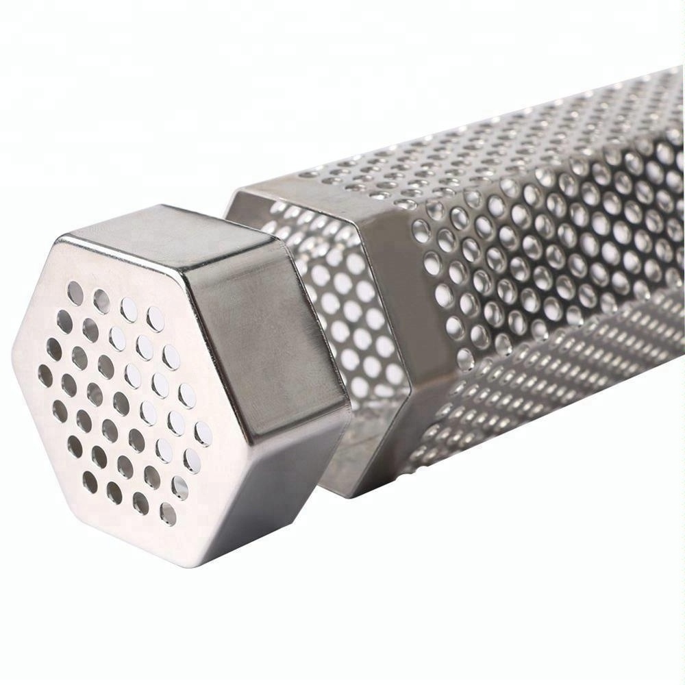 Anping 6 12 inch Hexagonal Stainless Steel BBQ Wood Pellet Somker Tube