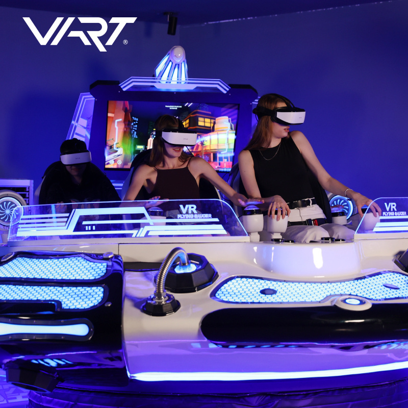 VART UFO 5 Seats Multiplayer Virtual Reality Game Chair Vr 360 Cinema 9D Flight Simulator Vr Station Vr Game Machine