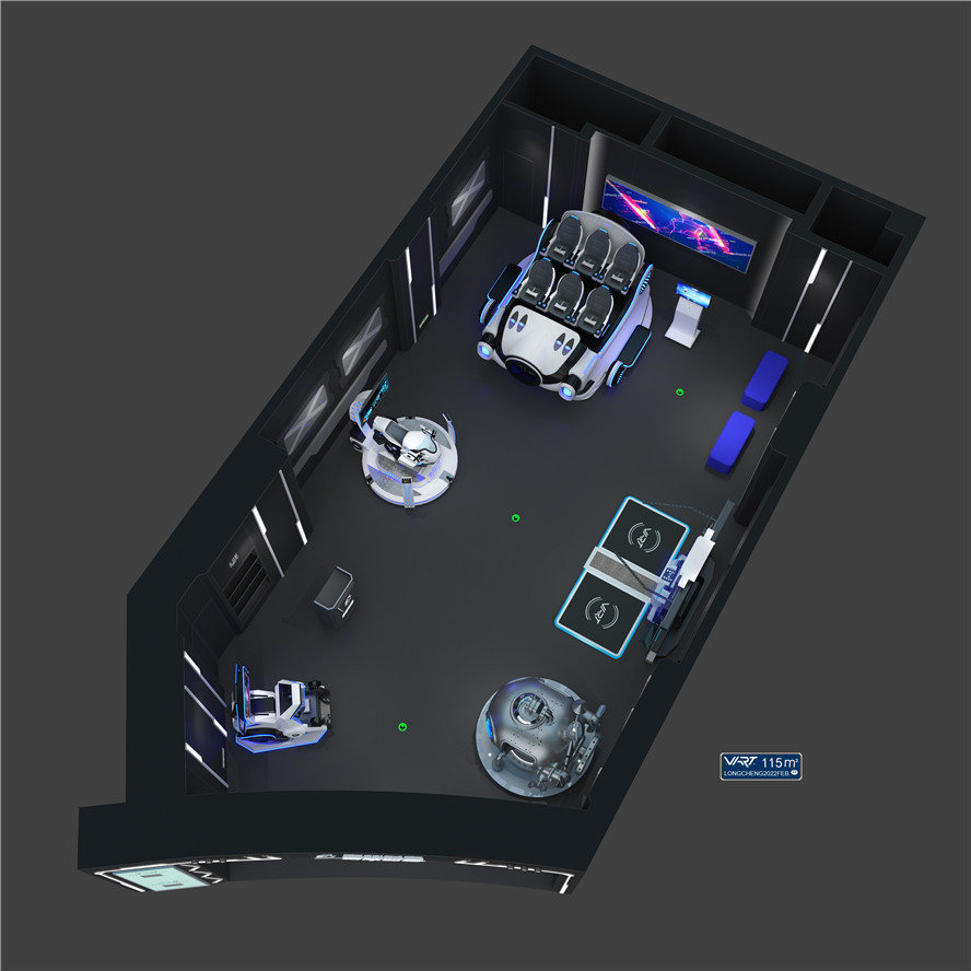 China vr Factory Vr Manufacturer One-stop Solution Game Machine Free 3D Layout Design Virtual Reality 9D VR Amusement Theme Park