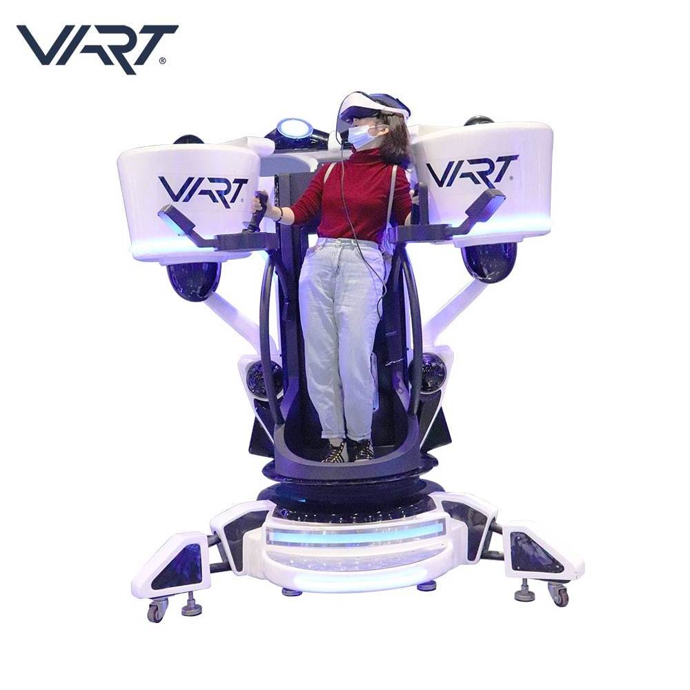 Fly Motion Shooting Stand Up Vr Flight Simulator 9D Vr Standing Platform 360 Degree Fly Virtual