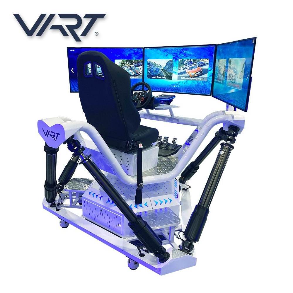 3 Screen Car Driving Simulator Motion Game Machine F1 Sim Racing 6Dof Motion Platformsimulateur De Conduite