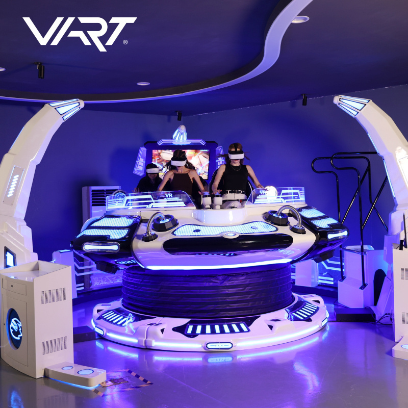 VART UFO 5 Seats Multiplayer Virtual Reality Game Chair Vr 360 Cinema 9D Flight Simulator Vr Station Vr Game Machine