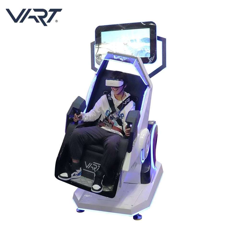 Panyu Factory VR Roller Coaster Motion Seat 360 Virtual Reality Chair with Safety Belt