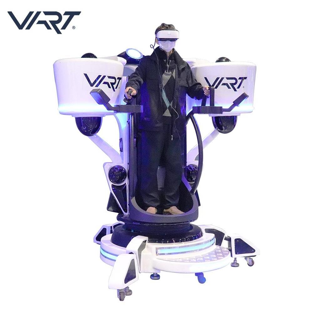 Fly Motion Shooting Stand Up Vr Flight Simulator 9D Vr Standing Platform 360 Degree Fly Virtual