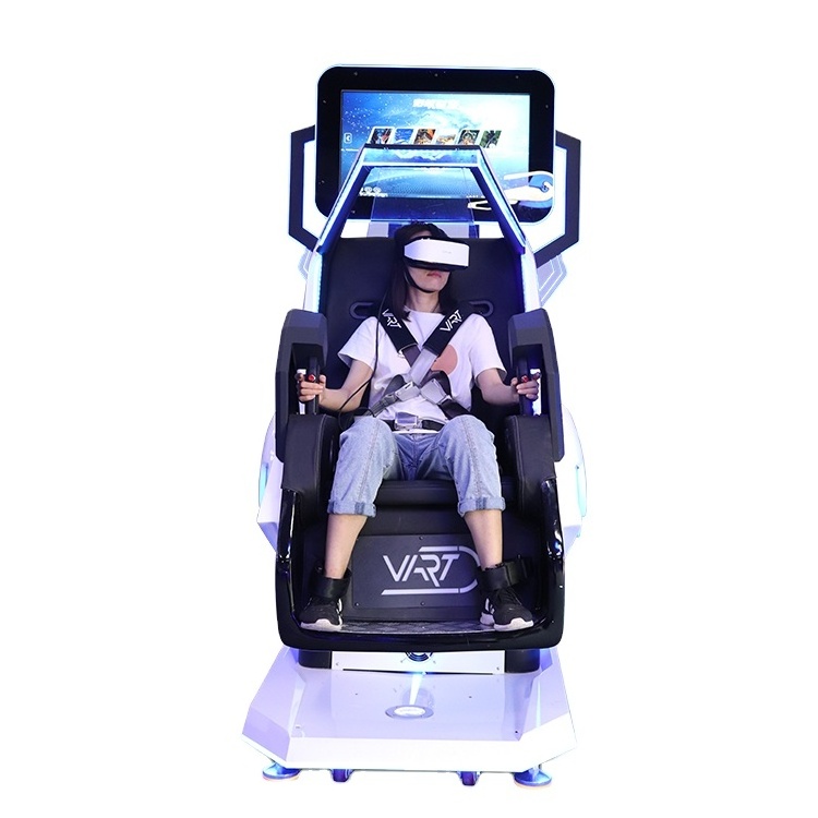 Panyu Factory VR Roller Coaster Motion Seat 360 Virtual Reality Chair with Safety Belt