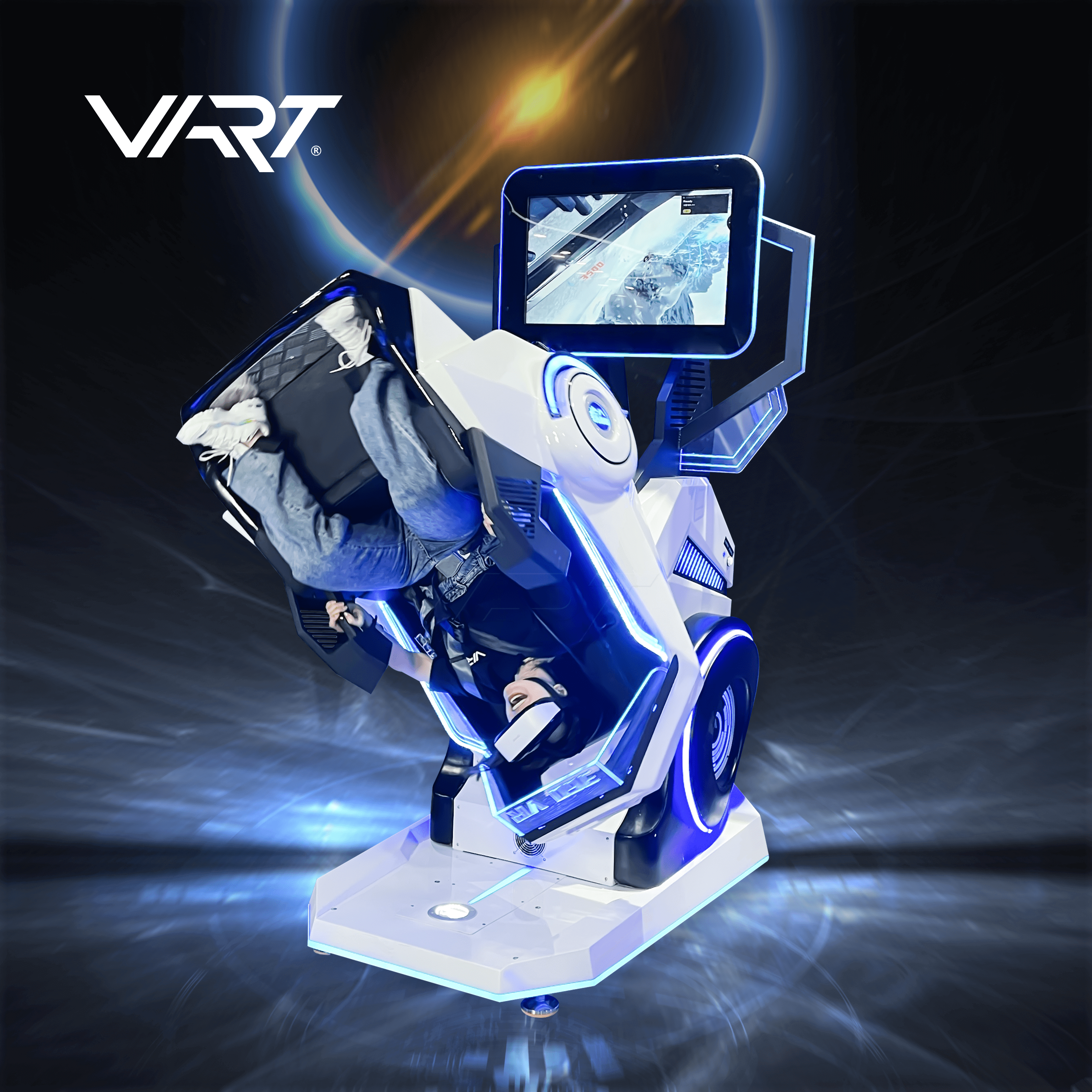 VR Factory Price 9D 360 VR Interactive Video Arcade Games Virtual Reality 720 9D VR Chair Motion Simulator