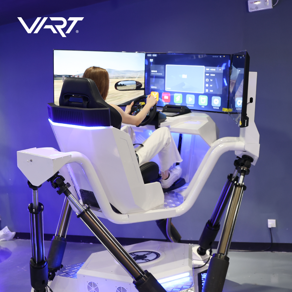 9D VR SIMUL vr booth virtual reality simulator vr arcade car simulator racing game machine