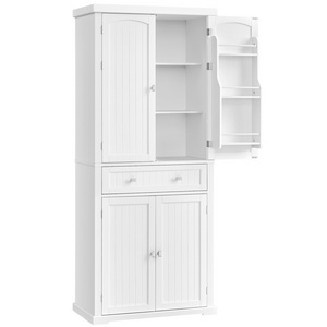 VASAGLE 72 Inch Kitchen Pantry Cabinet Tall Storage Cabinet with 6 Hanging Shelve for Dining Room Living Room Laundry