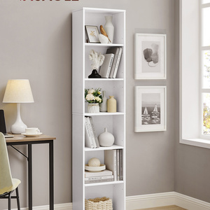 VASAGLE Scandinavian Style 6 Tier Bookcase Storage Shelf for Living Room Office Bedroom