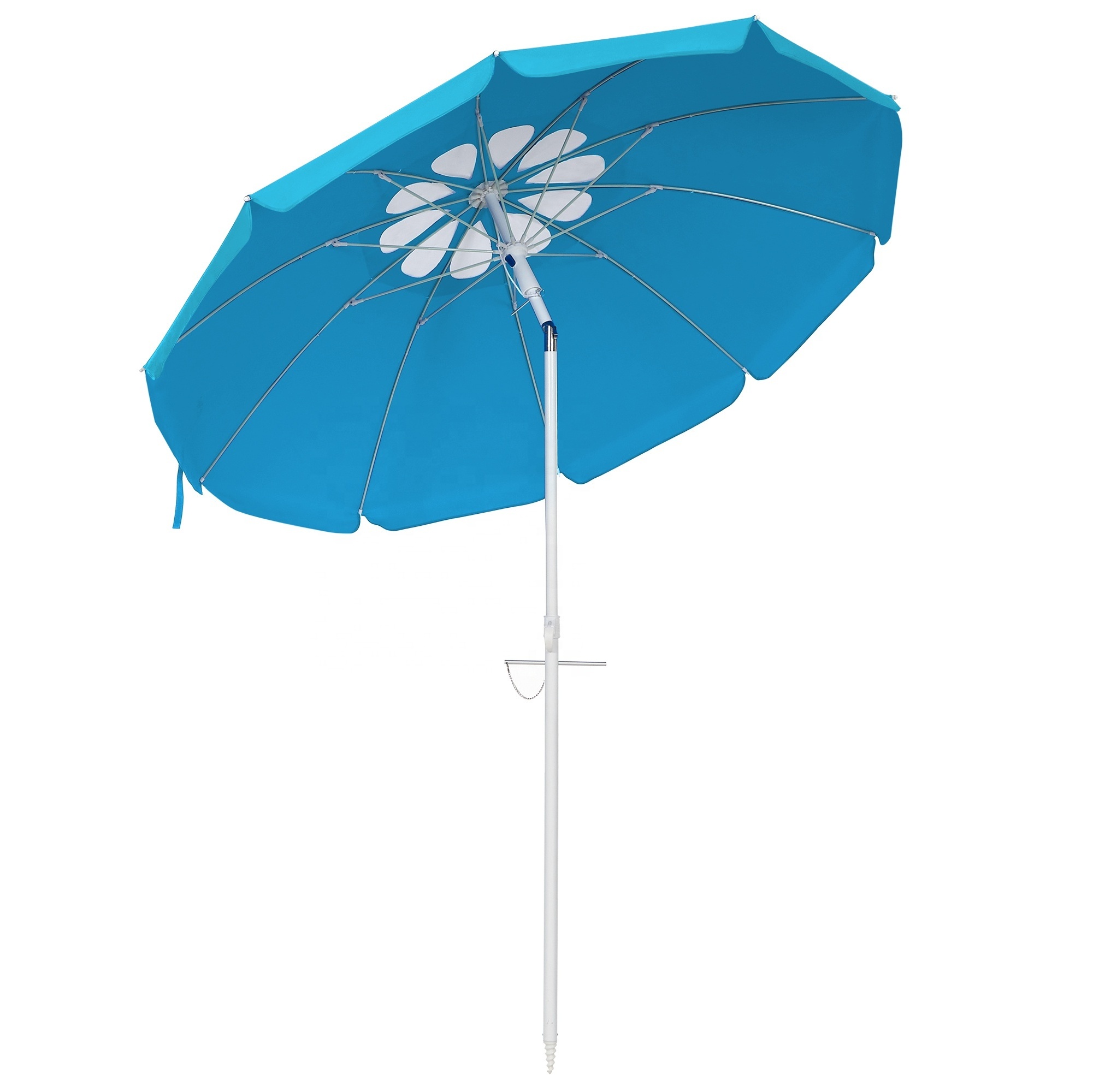 SONGMICS Outdoor Portable Beach Parasols custom design Sun umbrella UV Protection Beach Umbrellas