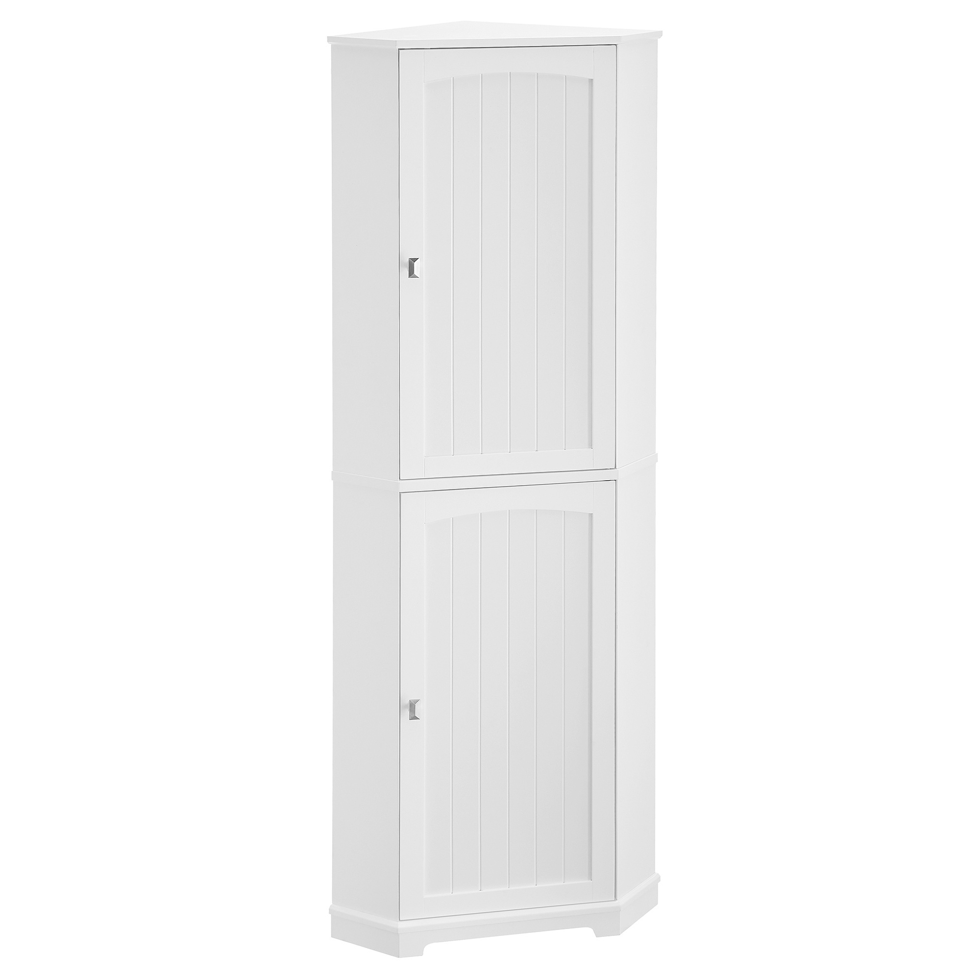 VASAGLE Modern Bathroom Freestanding Home Floor Storage Cabinet with Two Doors Bathroom Tall Corner Cabinet