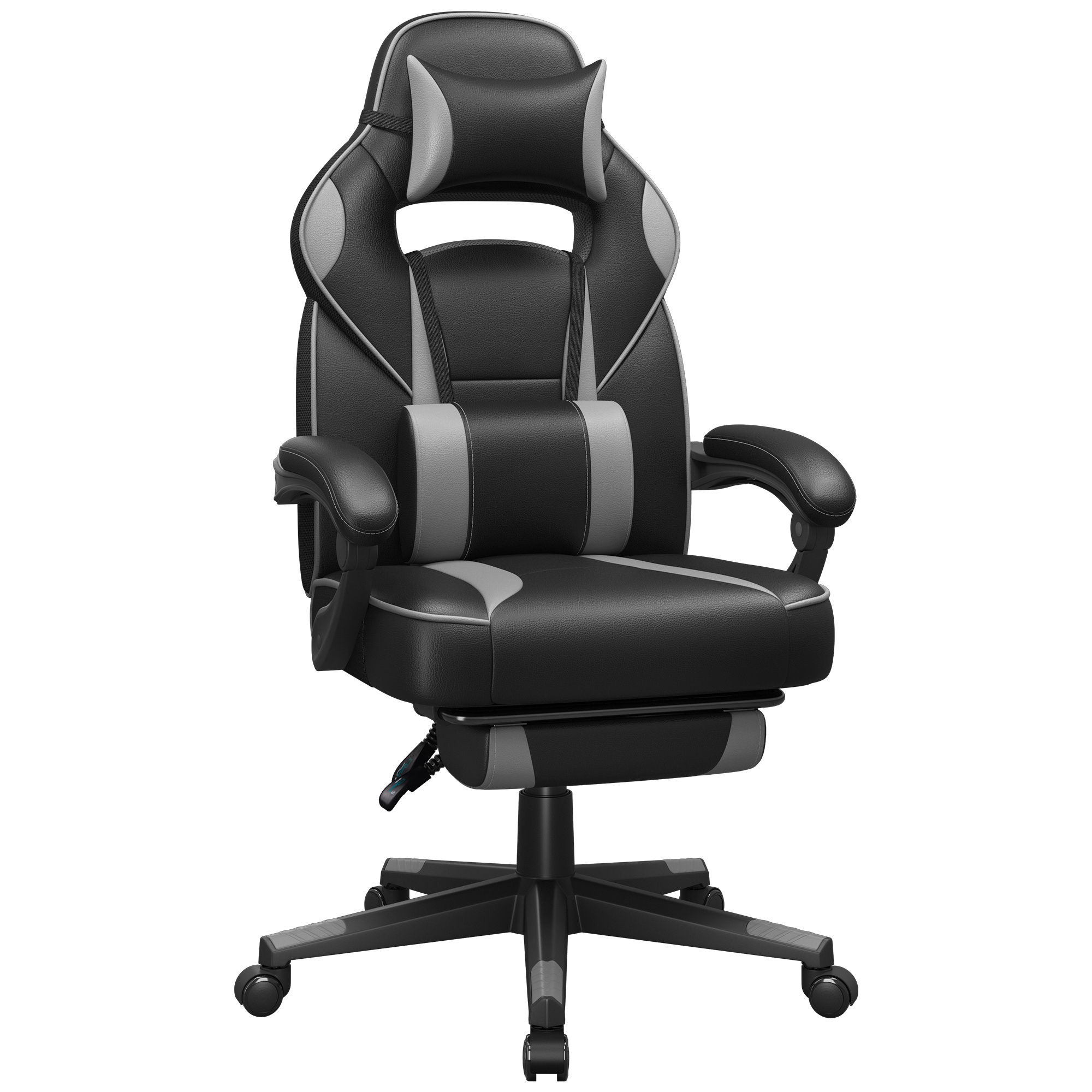 Cheapest Height Adjustable Office Chair Ergonomic Gaming Chair With Headrest Lumbar Cushion