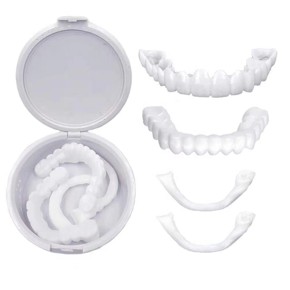 tooth cover perfect snap on smile braces fake teeth veneers for teaching and temporary braces cover the imperfect teeth