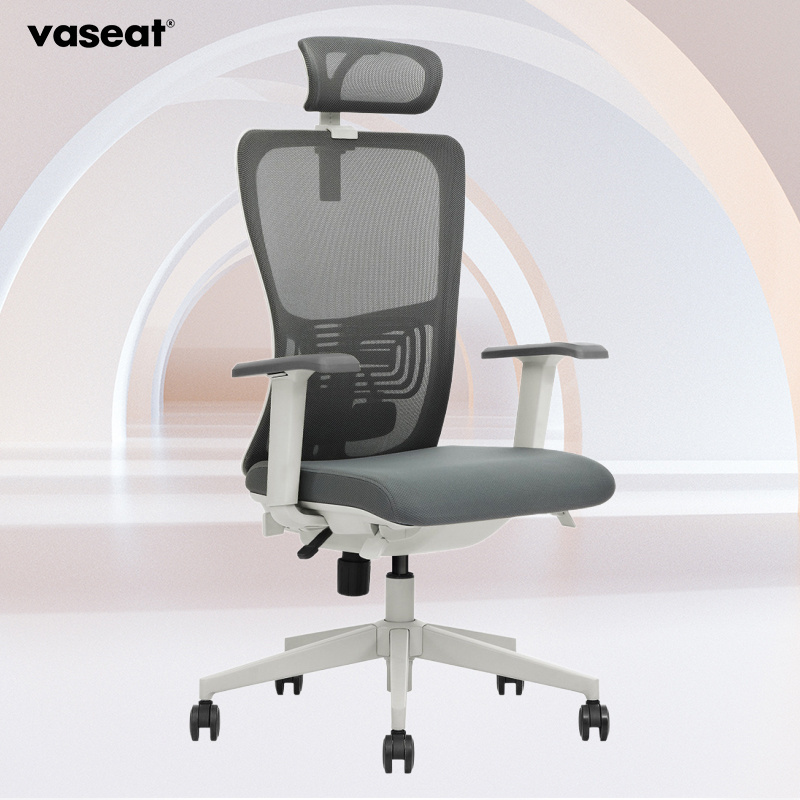 Comfortable Rolling Office Chair Swivel Wheels Ergonomic Fabric Mesh Lift Chair Executive Fashionable Reving Available