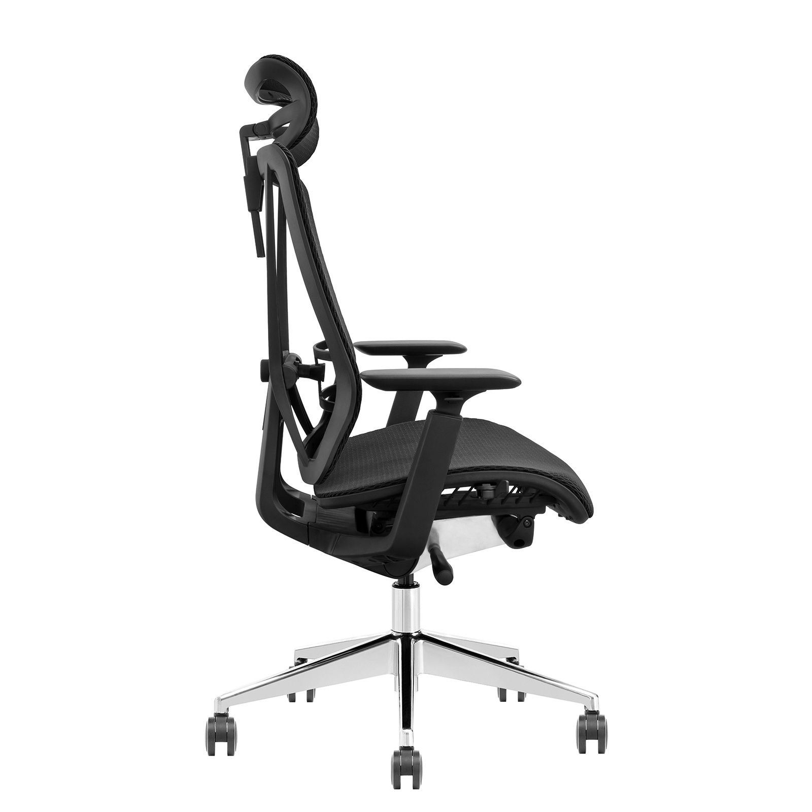 ISO9001 Certified Smart Adjustable Executive Chair Big and Tall Comfortable Fabric Mesh Swivel Ergonomic Office Chairs for Work