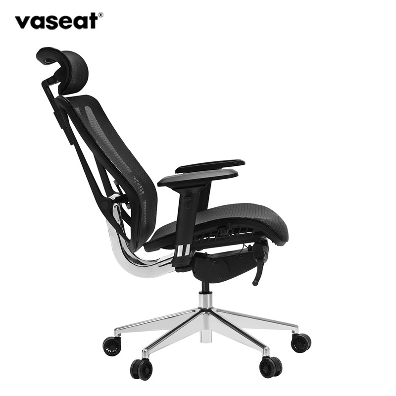 Adjustable Work Free Shipping luxury Comfortable Fabric Mesh Swivel Executive computer pc BOSS Ergonomic Office Chairs