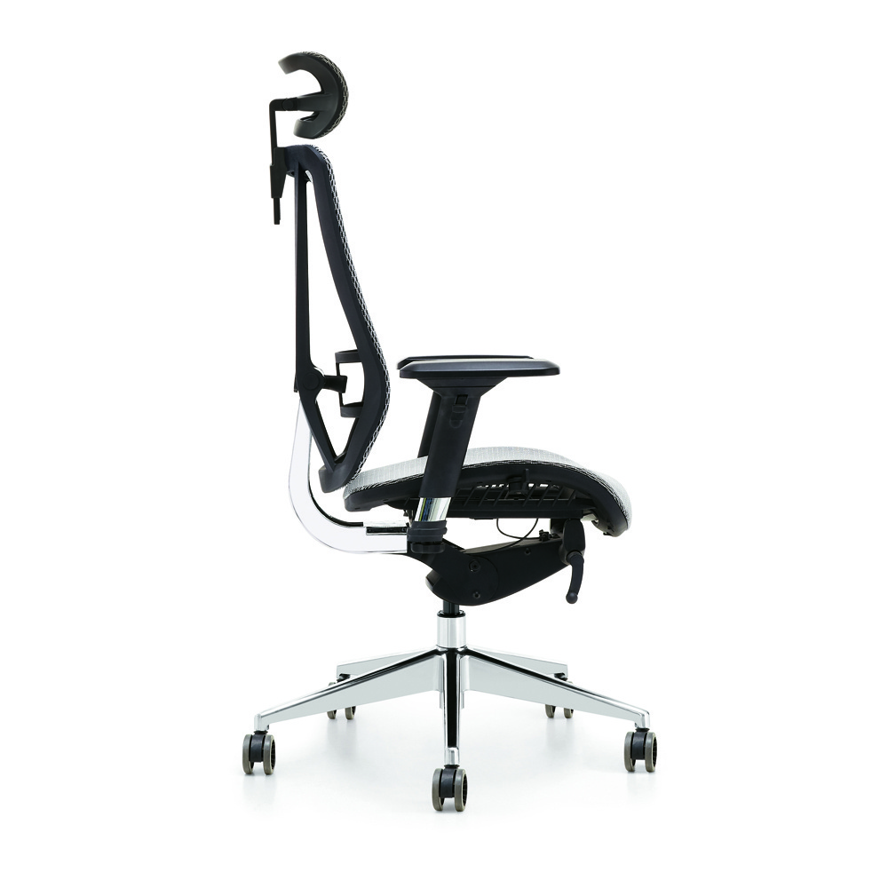 Adjustable Work Free Shipping luxury Comfortable Fabric Mesh Swivel Executive computer pc BOSS Ergonomic Office Chairs