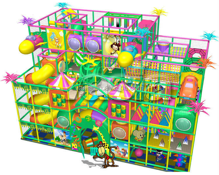 Inflatable commercial kids jungle gym indoor playground equipment kids soft play