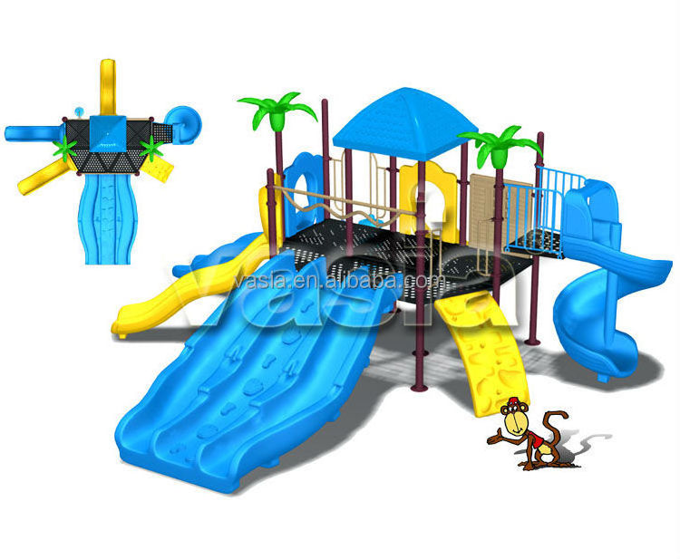 New children swimming pool playground slide