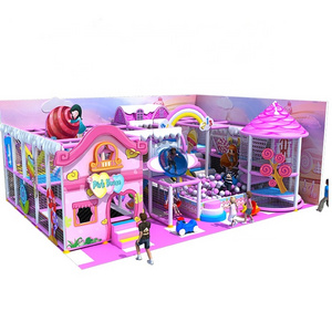 kids Plastic Playground Material indoor soft play equipment