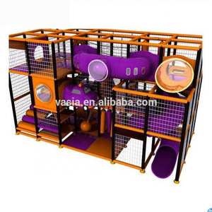 TUV Certified Kids Indoor Play Center New Design Amusement Park Slides Soft Play Equipment Children's Indoor Playground