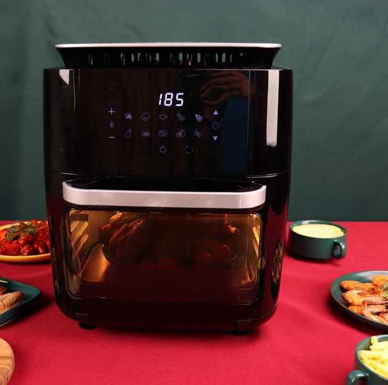 12L commercial healthy air fryer hot mini rack air fryer without oil steam air fryer oven