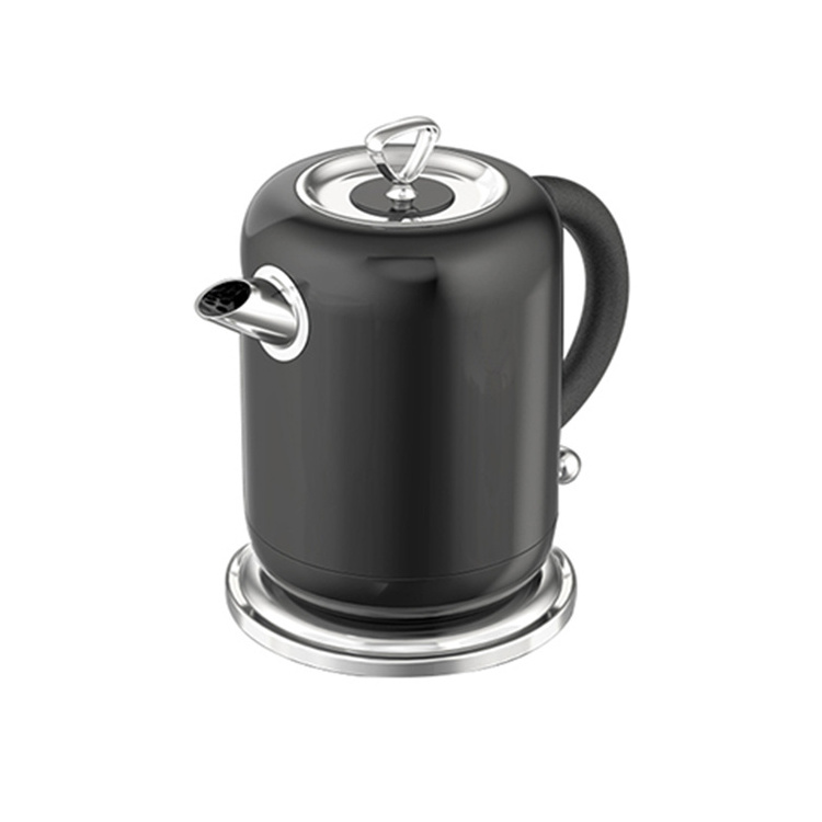 2200 W 1.7 L Wholesale Hot Sale National Electric Kettle, Black Electric Hotel Kettle Tray Set