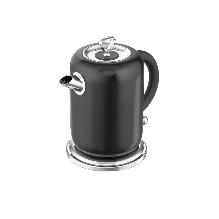 Retro Design 2L 304 Stainless Steel Boil-dry Protection Auto Shut Off Electric Kettle with water level indication