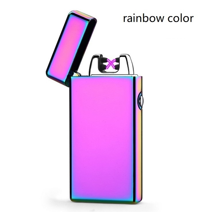 China wholesale Flameless USB rechargeable double arc lighter/electric lighter