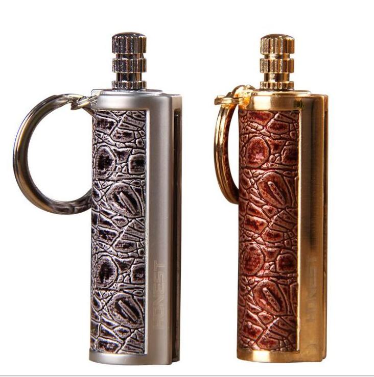 Factory Supply  Dragon `s  Breath  Immortal Lighter Permanent Metal Keychain Flint Kerosene Refillable lighter