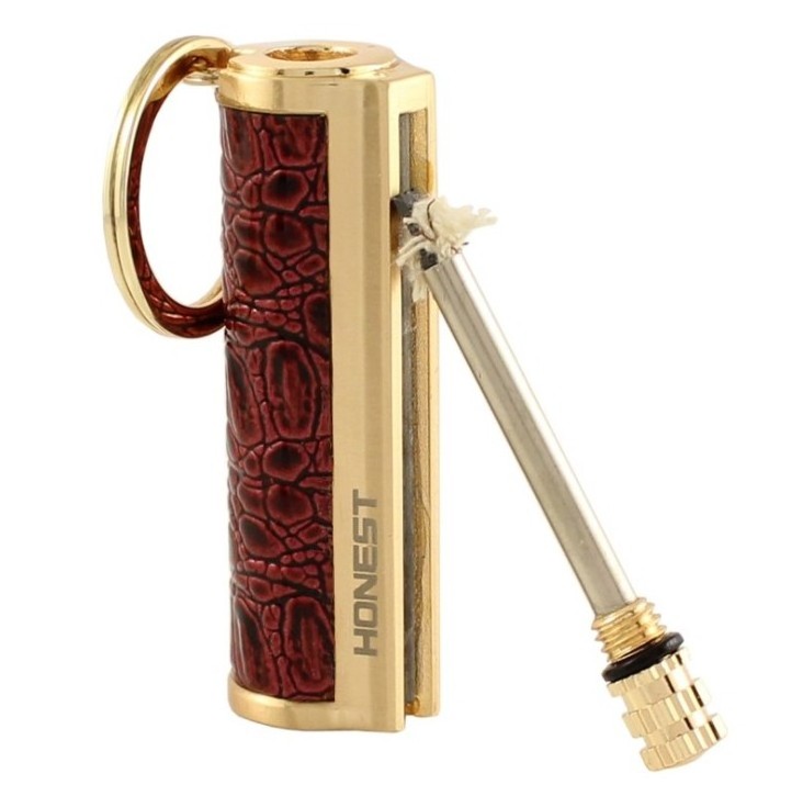 Factory Supply  Dragon `s  Breath  Immortal Lighter Permanent Metal Keychain Flint Kerosene Refillable lighter