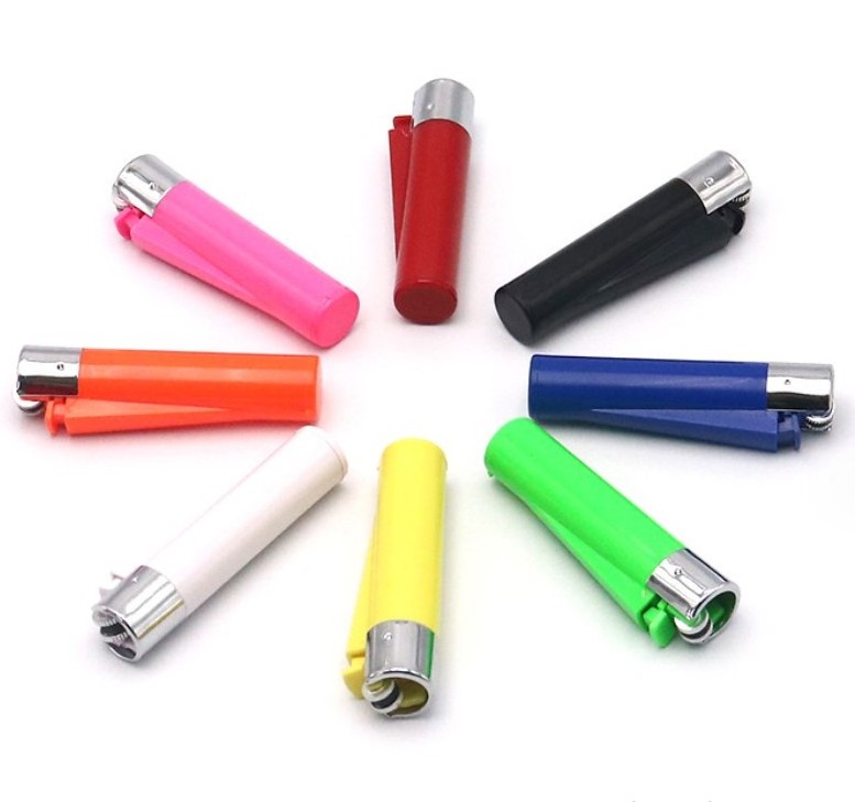 Secret Lighter Shape Pill Box Hidden Closed Waterproof Lighter cartridge Plastic  12pack