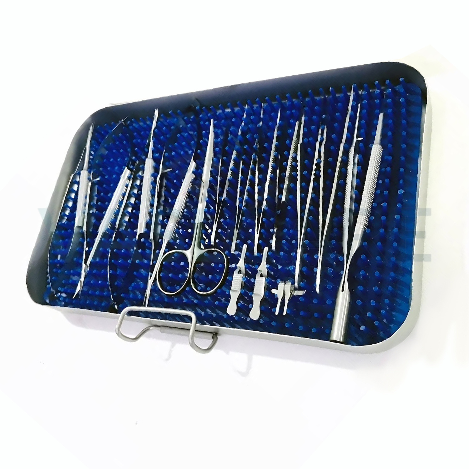 Hand Surgery Basic Set of Micro Medical Surgical Instruments With case Minor Needle Holder Forceps