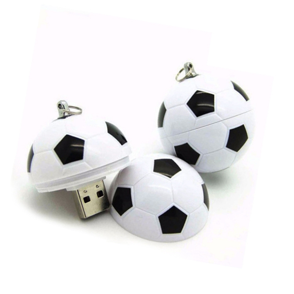 Custom football shape USB Flash Drives Metal Basketball Football Shape USB Stick 4GB 8GB 16GB 32GB 64GB