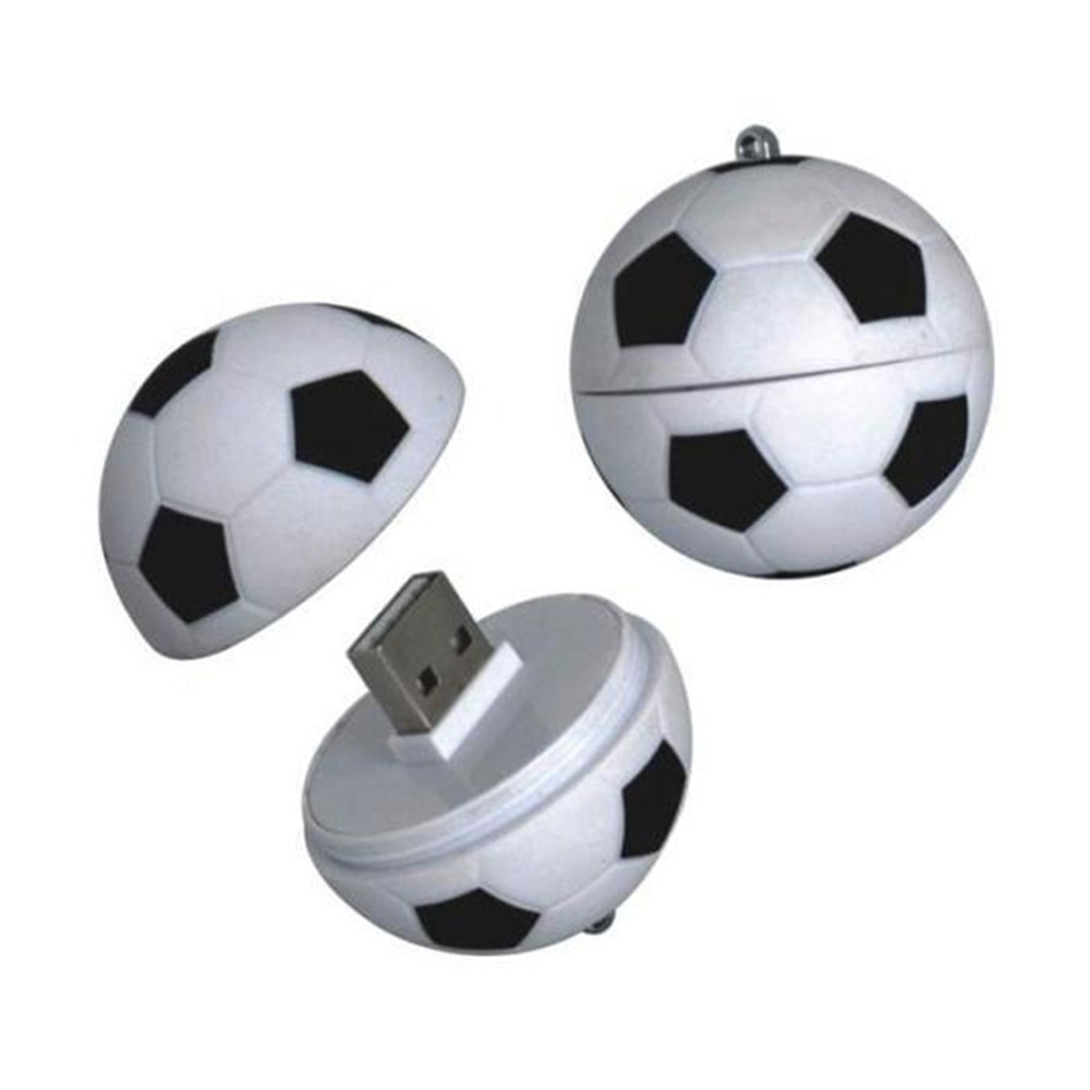 Custom football shape USB Flash Drives Metal Basketball Football Shape USB Stick 4GB 8GB 16GB 32GB 64GB