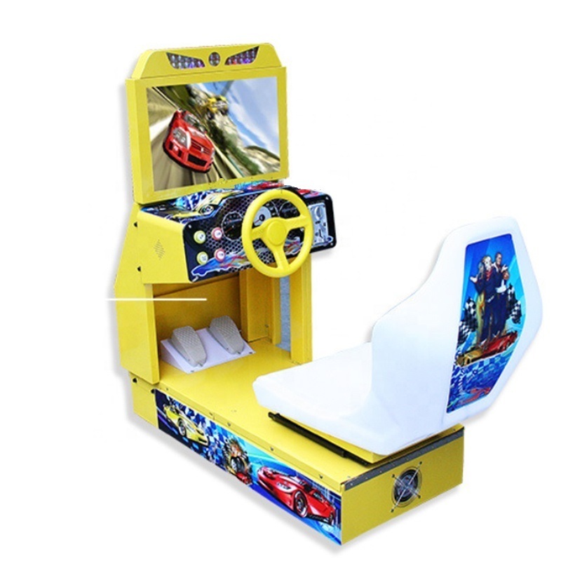 Best selling Coin Operated Kids Racing Car Game Machine Outrun Arcade Amusement Games Kids Game Machine Mall Kids arcade machine