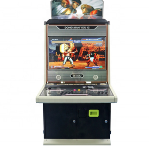 Coin Operated Fighting Game Machine 32" Street Fight Cabinet Arcade Game Machine