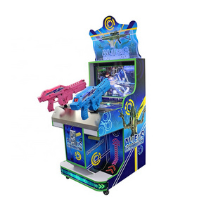 Sell like hot cakes Kids arcade machine 22 LCD Mini Aliens extermination Kids Paradise Shooting Arcade Kids arcade machine