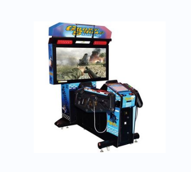 Custom design arcade game amusement park ghost team gun shooting game machine coin machine