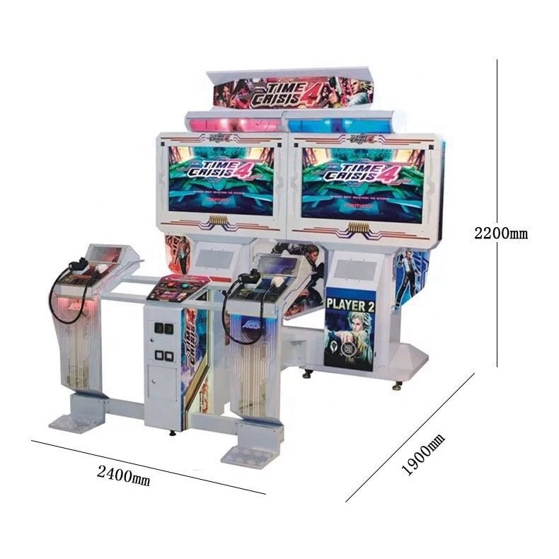 Coin Operated Shoot Game Machine Time Crisis 4 Shooting Gun Game Machine