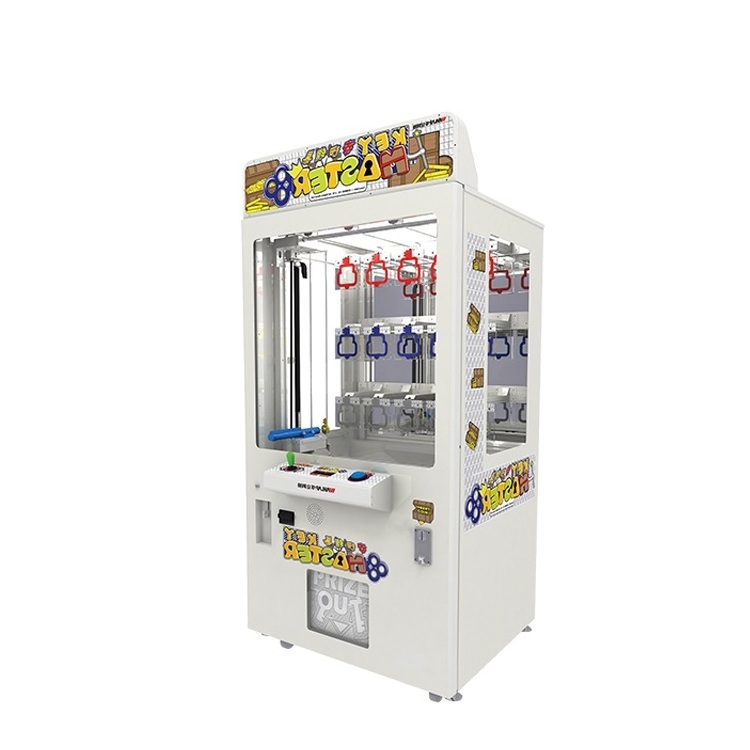 Factory Wholesale Mini Key Master Gift Machine Indoor Entertainment Coin Operated Claw Crane Prize Arcade