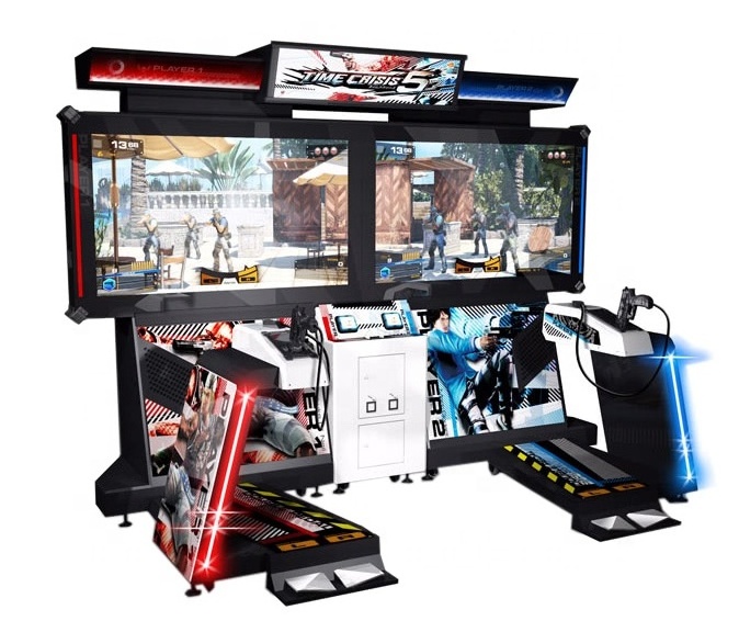 Coin Operated Shoot Game Machine arcade time crisis 5 simulator arcade shooting game machine