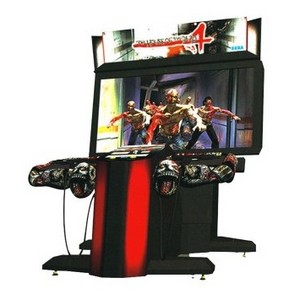 "House of Death 4DX" simulator video game coin-operated arcade game shooting machine indoor playground