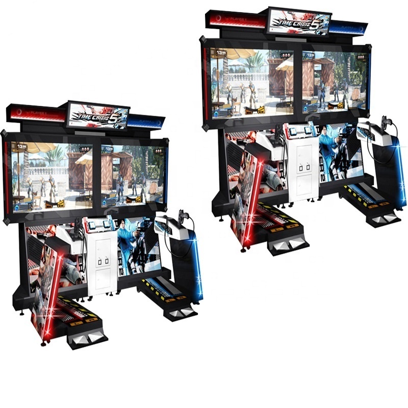 Coin Operated Shoot Game Machine arcade time crisis 5 simulator arcade shooting game machine