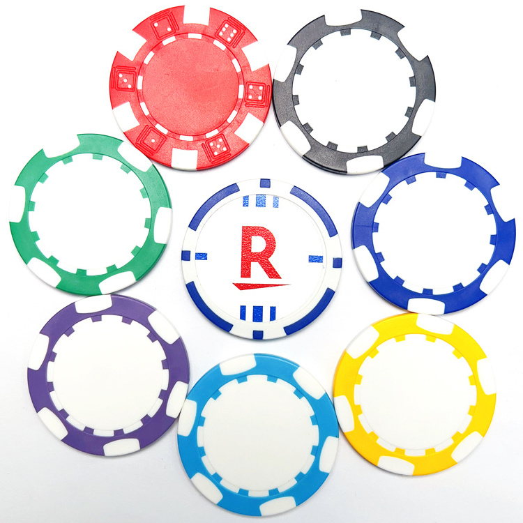 China Factory Cheap in Bulk Best Home ABS Material James Bond Poker Chips Set with Denominations for Sale