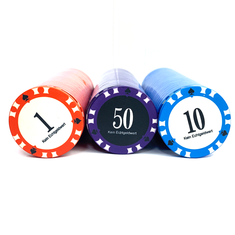 Wholesale Bulk No Minimum Order Custom Logo Colorful Ceramic Jetton Clay Poker Chips