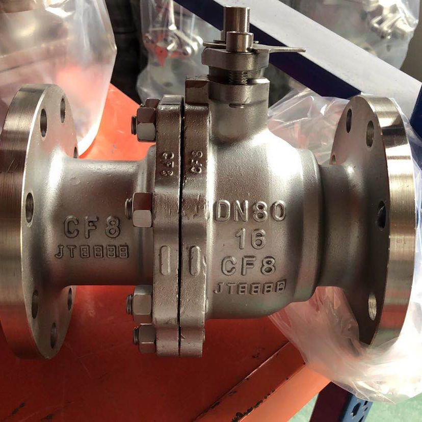 DN100 PN16 Stainless Steel Ball Valve for water