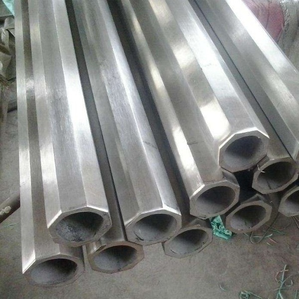 SS304 stainless steel hollow hexagonal pipe for construction