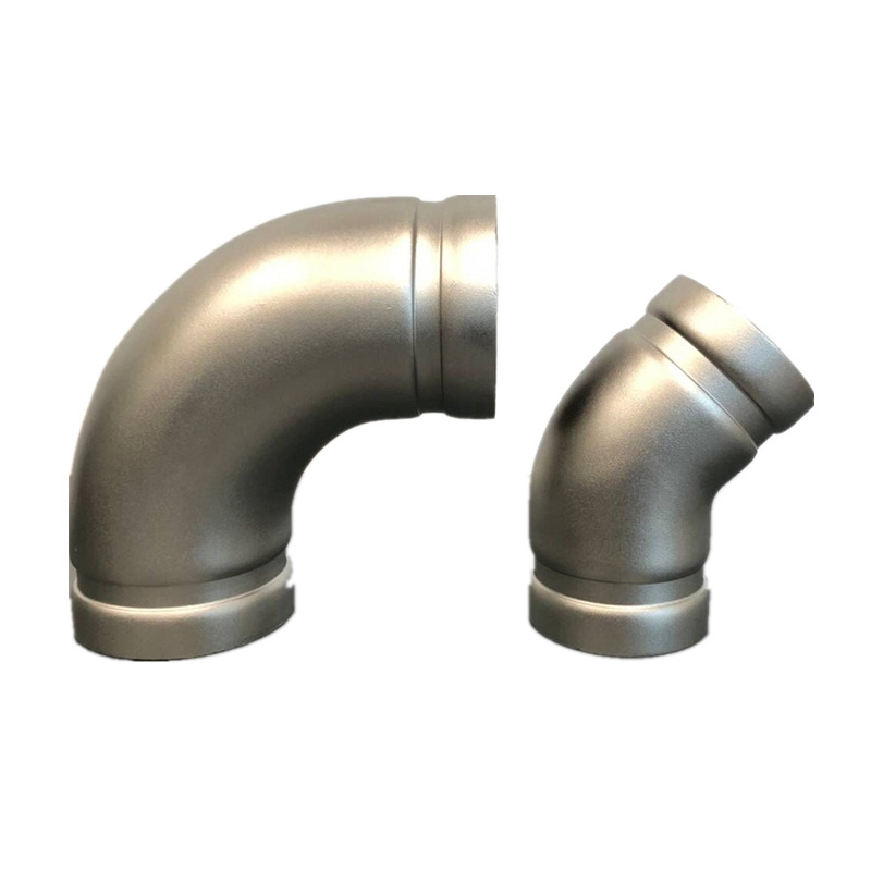 304 Stainless Steel Grooved 90 Degree Elbow