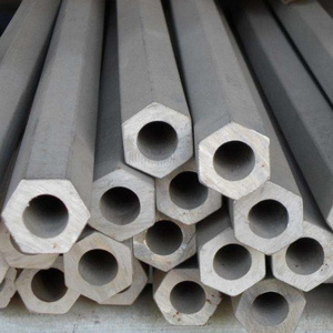 SS304 stainless steel hollow hexagonal pipe for construction